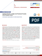 VASCONCELLOS, L. H. R. SAMPAIO, M. FONSECA, H.2022 Implementando A Lógica de Produção Puxada Uma Pesquisa-Ação