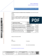 Acuerdo Respecto Al Reconocimiento de Creditos en El Grado en Matematicas Nov2019