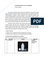 Modul 1 Praktikum Planktonologi Laut