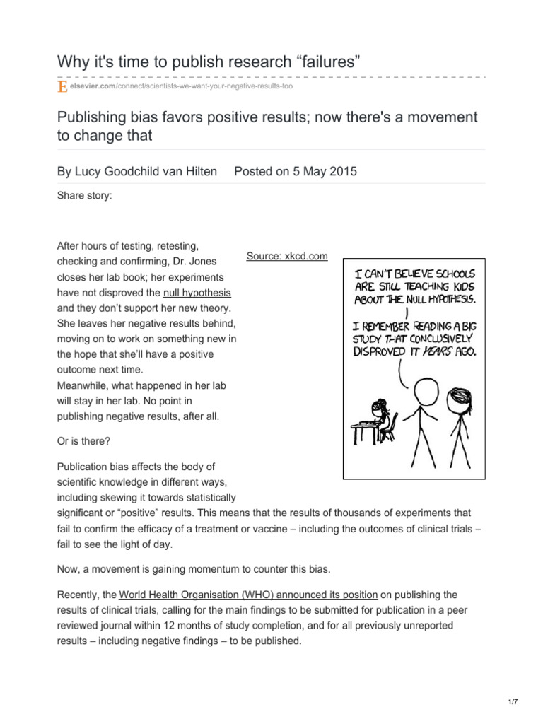 Why its time to publish research failures download free pdf science