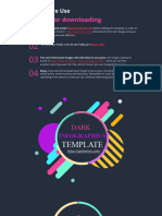 Dark Infographics With Morph Transition Ppthemes
