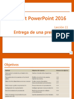 Power Point 2016 Lesson 11