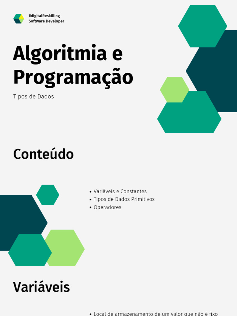 Tipos de Dados Primitivos em Programação | PDF | Tipo de dados ...