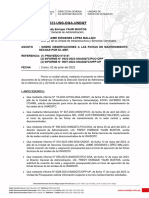 INFORME 43-2023-LEVANTAMIENTO DE OBSERVACIONES MANTENIMIENTO MEF