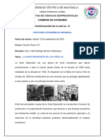 Investigacion 15. La Gran Depresión de Los Años 30.