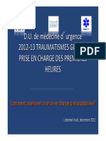 Foudi L Lahcene Comment Ameliorer La Prise en Charge Prehospitaliere