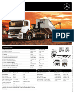 MB Axor 2533 6x2 Plataforma FICHA TÉCNICA