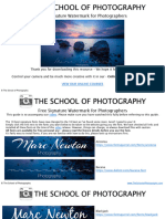 Free Signature Watermark For Photographers