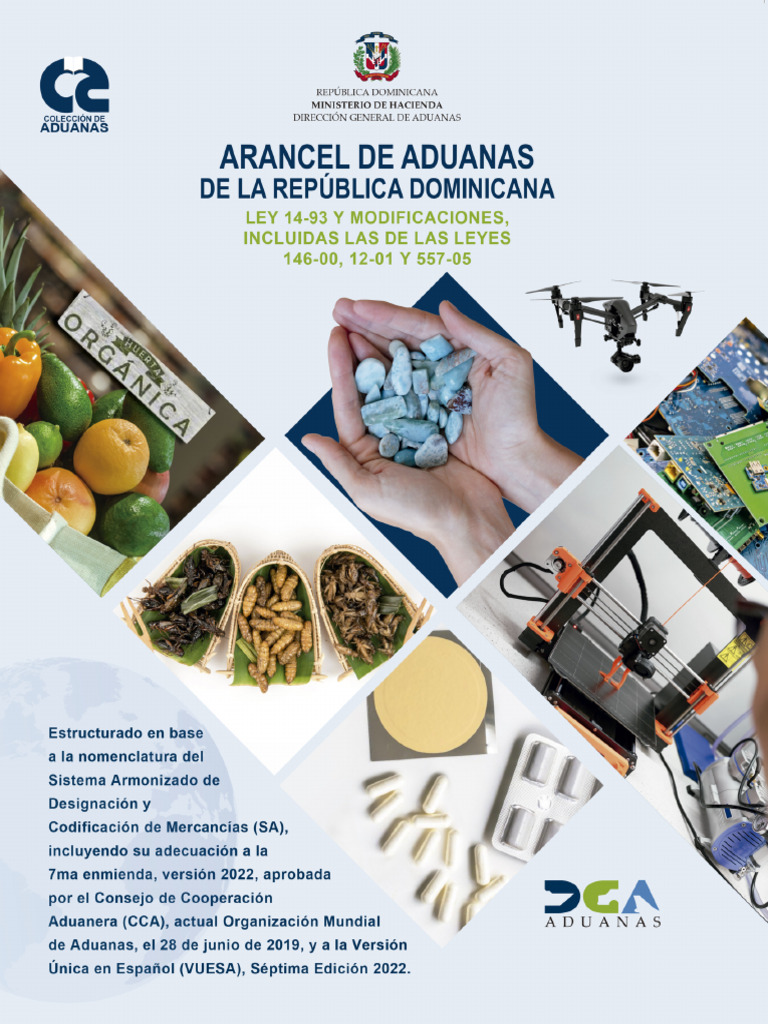 Arancel de Aduanas RD 2022 | PDF | Tratado | aduana