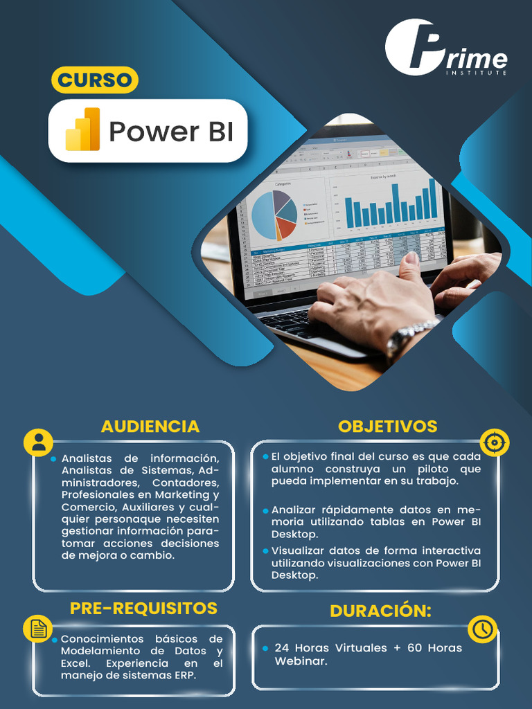 Brochure - POWER BI | PDF | Inteligencia de negocios | Gestión de datos