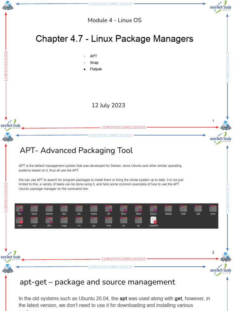 Chapter 4 7 linux package managers pdf system software computer