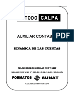 Dinamica de Cuentas Metodo Calpa