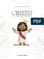 Devocional Infantil - Cristo É A Nossa Páscoa