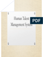 Topic 2. Talent Management Administration