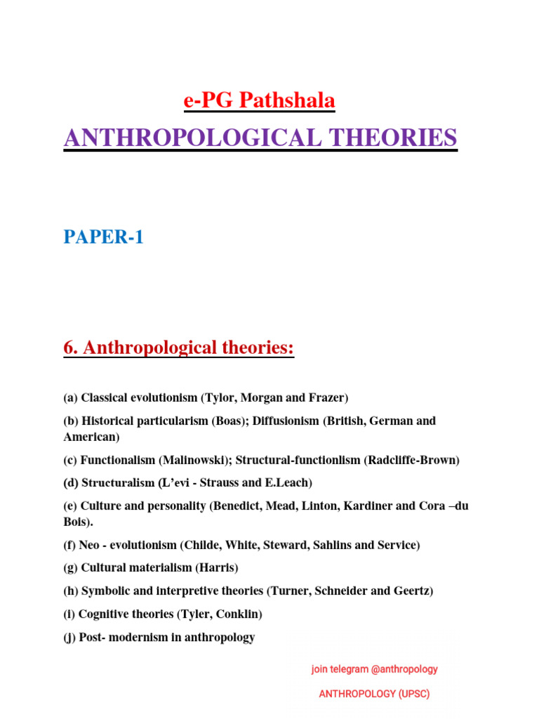 epg-pathshala-anthro-theories-pdf-theory-anthropology