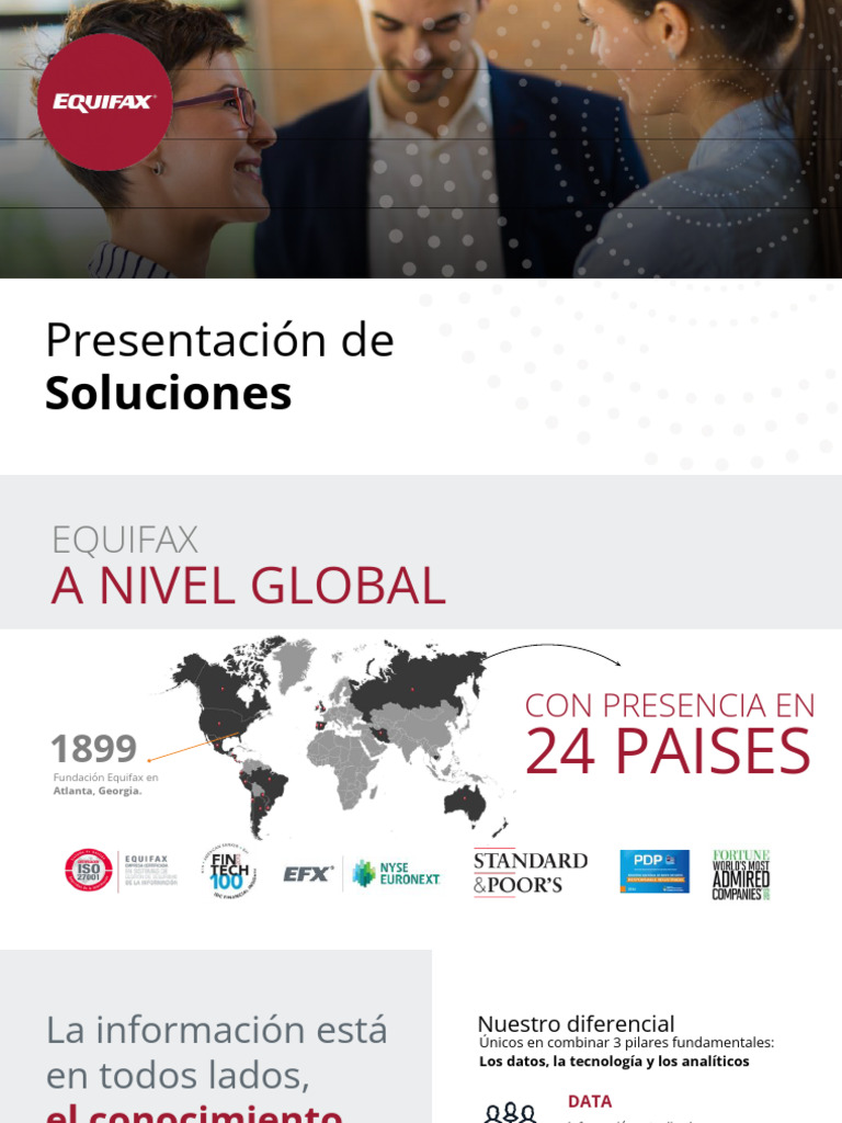 Soluciones Globales de Equifax en Datos | PDF | Biometría | Marketing