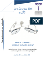 2 Catálogo Lámpara Doble de Led Mod. UT 6500-LP 531.562.1496.00.01 (2022)
