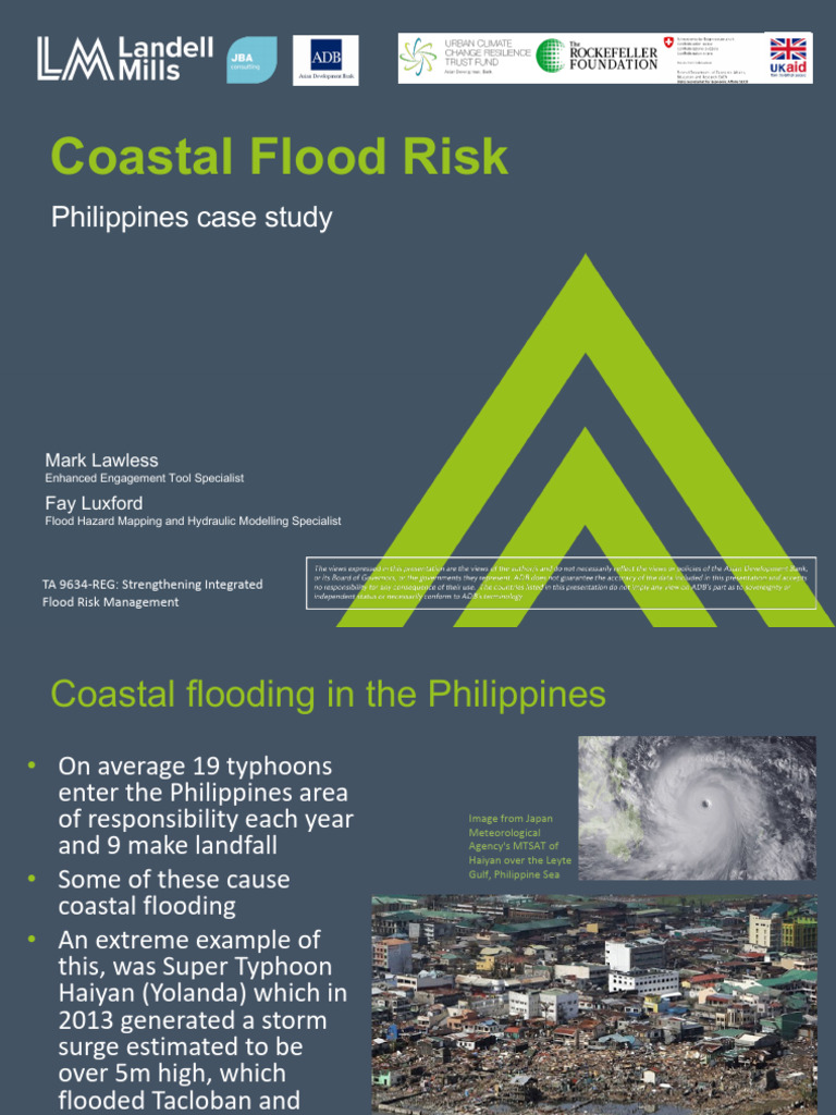 Coastal Flood Risk Management in the Philippines | PDF | Flood | Storm ...