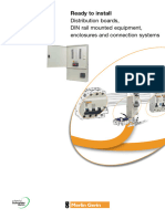 Ready To Install: Distribution Boards, DIN Rail Mounted Equipment, Enclosures and Connection Systems