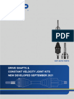 GSP+C.V.JOINT+&+DRIVE+SHAFTS+NEW+ITEM+CATALOGUE+September+2021 Semi Eje Punta Eje CV Joint