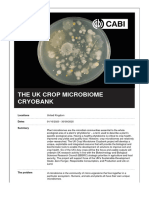 The UK Crop Microbiome CryoBank