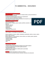 Resumen de Saneamiento Ambiental - Segundo Parcial