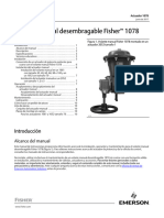 Fisher 1078 Actuador Manual (Español)