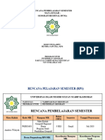 Rencana Pelajaran Semester Geografi Regional Dunia