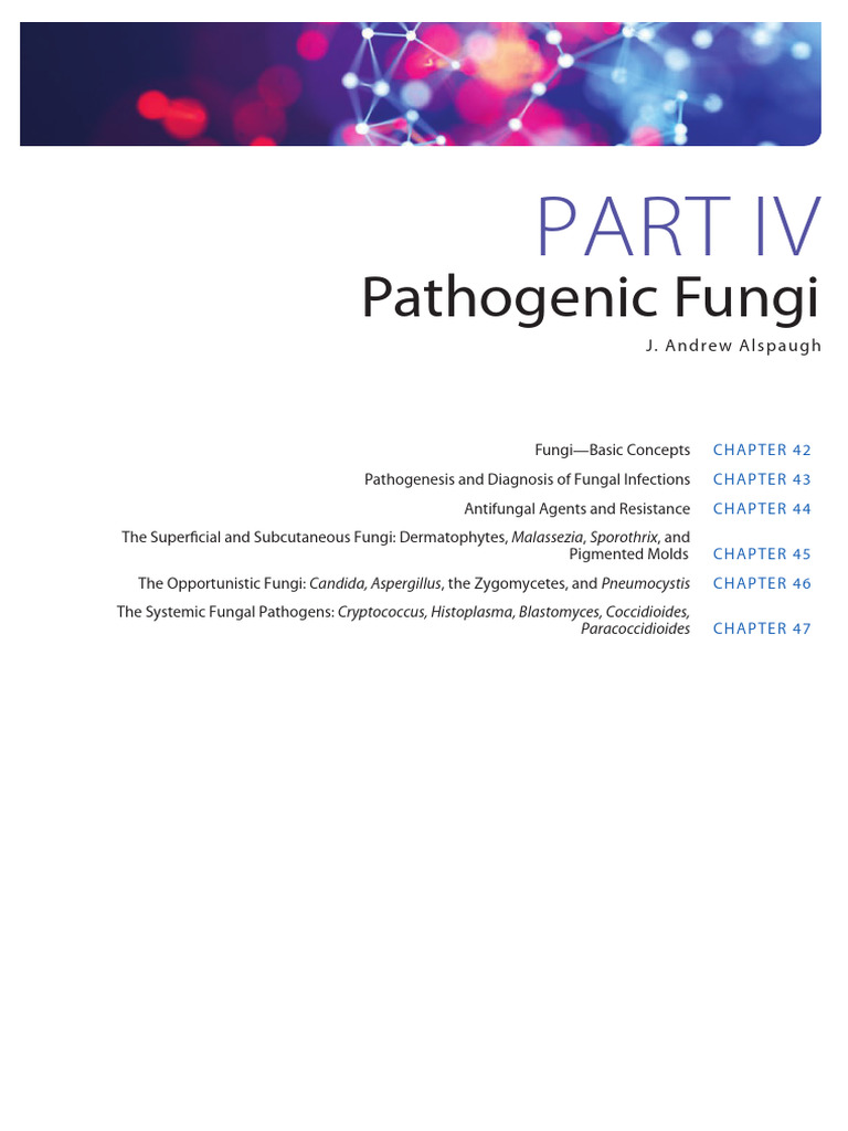 Pathogenic Fungi PDF Fungus Immune System