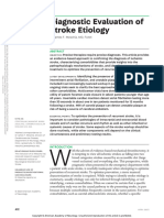Diagnostic Evaluation of Stroke Etiology.4