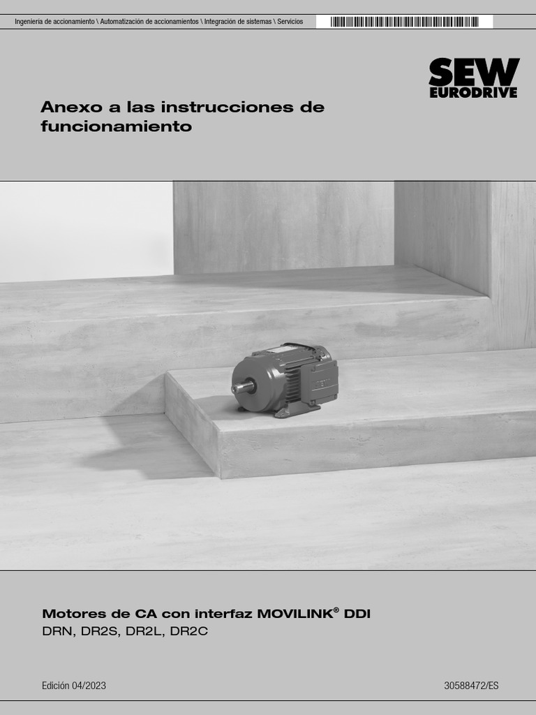 Anexo A Las Instrucciones de Funcionamiento Motores de CA Con Interfaz