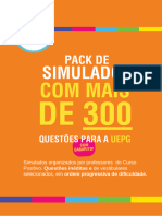 Pack Simulados UEPG CursoPositivo.