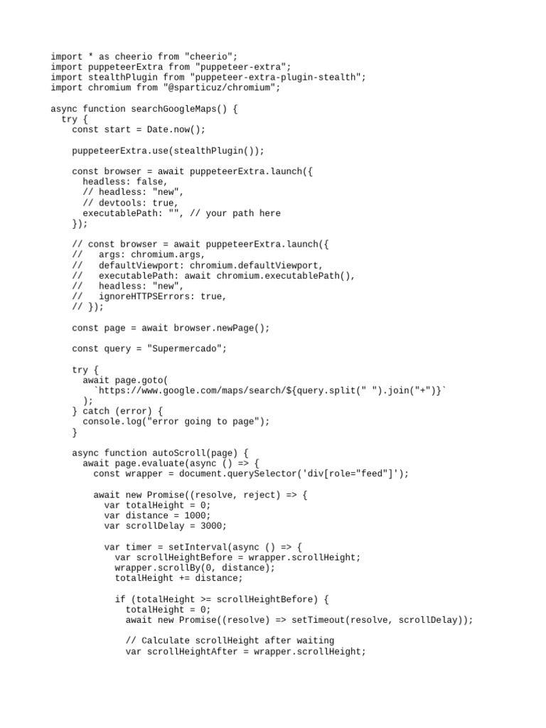 Googlemaps js pdf