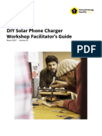 DIY Solar Phone Charger