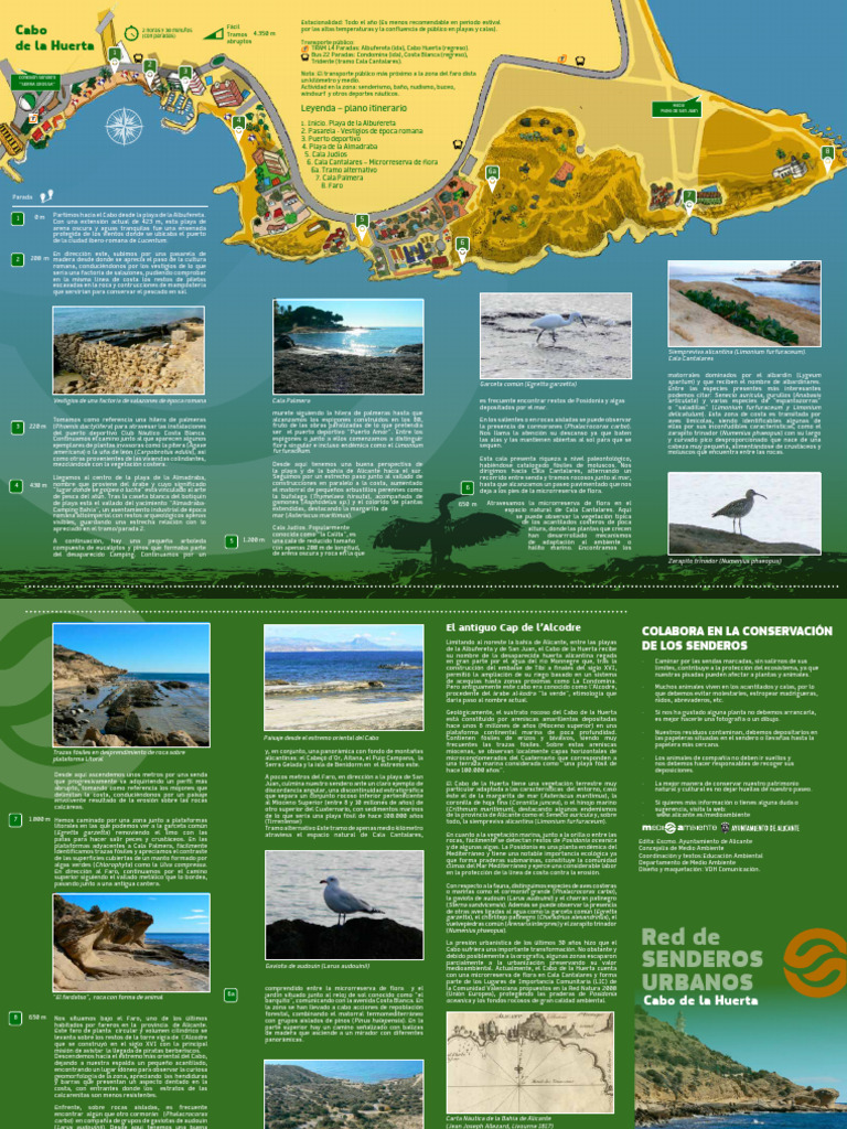 Guia senderos cabo de la huerta adjunto 110 1 pdf f sil zona