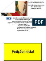 Curso Trabalhista - Ead-Petição Inicial