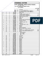 Steering System: Note REF NO Graphic REF Part Number QTY Part Name SEE