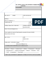 Anexo III - Formulário Individual de Apoio Ao Passageiro Com Transporte Terrestre 4 ATLETA PREENCHER