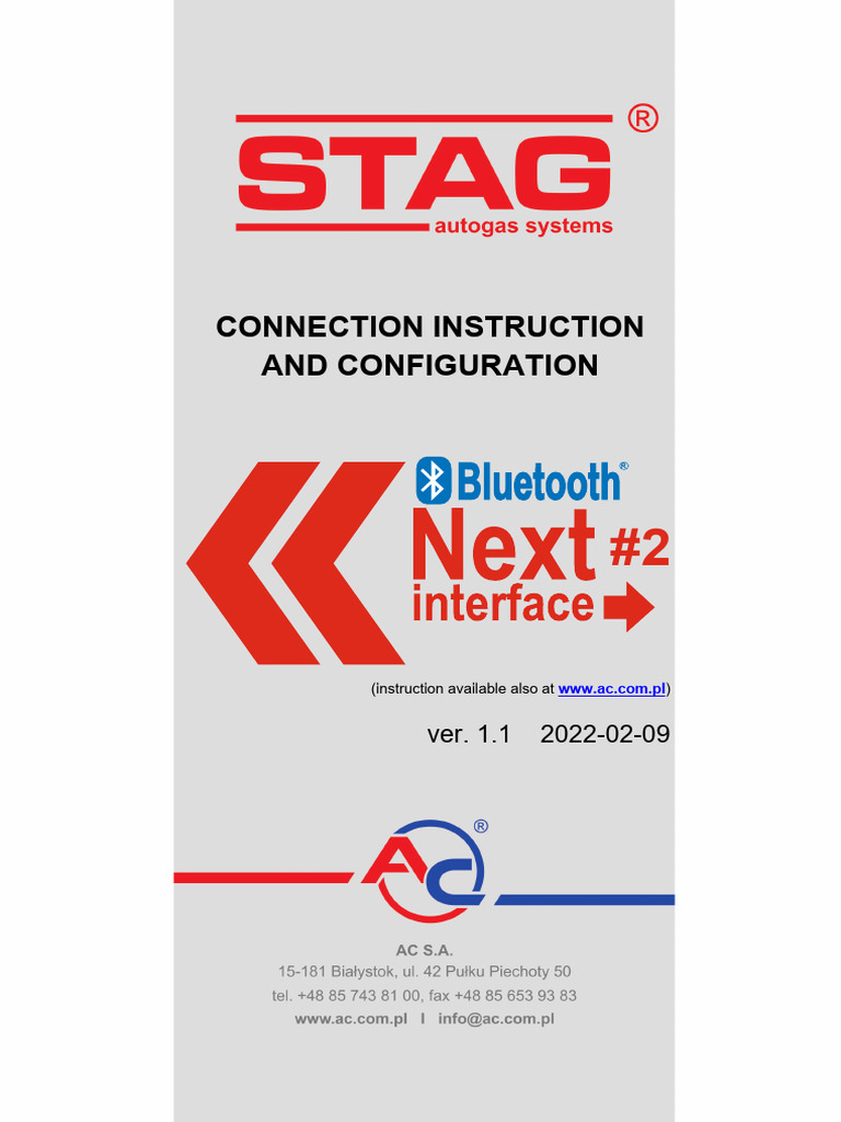 Bluetooth NEXT II Connection Guide | PDF