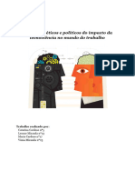 11º CT4 Filosofia - Problemas Éticos e Políticos Do Impacto Da Tecnociência No Mundo Do Trabalho