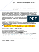 Ava2 Gerenciamento de Projetos Eap