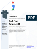 Google Project Management