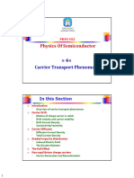 Semiconductors Chapter 4