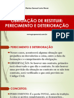 010 - Obrigação de Restituir - Perecimento e Deterioração