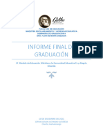 Informe Final de Graduación