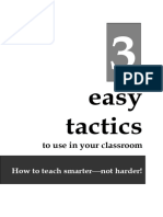 3 Easy Tactics To Use in Your Classroom (Win Wenger)