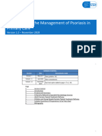 Guidelines For The Management of Psoriasis in Primary Care v12