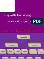 Linguistik Dan Fonologi