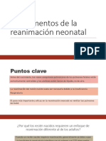 Fundamentos de La Reanimación Neonatal