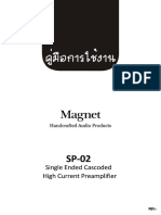 Preamp Magnet SP 02 Manual